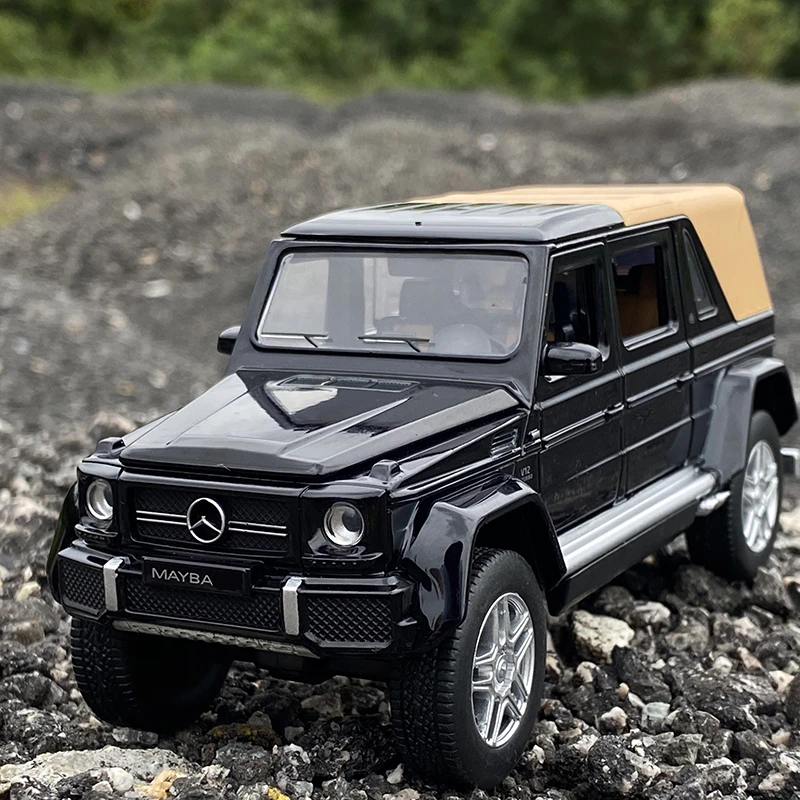 1:32 G650 Pickup Alloy Car Model Diecasts Metal Toy Off-Road Vehicles Car Model Simulation Collection Sound Light Toy Gift