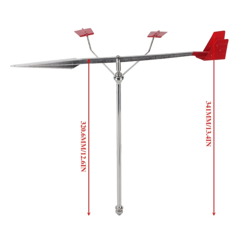 Wind Direction Gauge Easy Installation on Boats Wind Vane Direction view 6