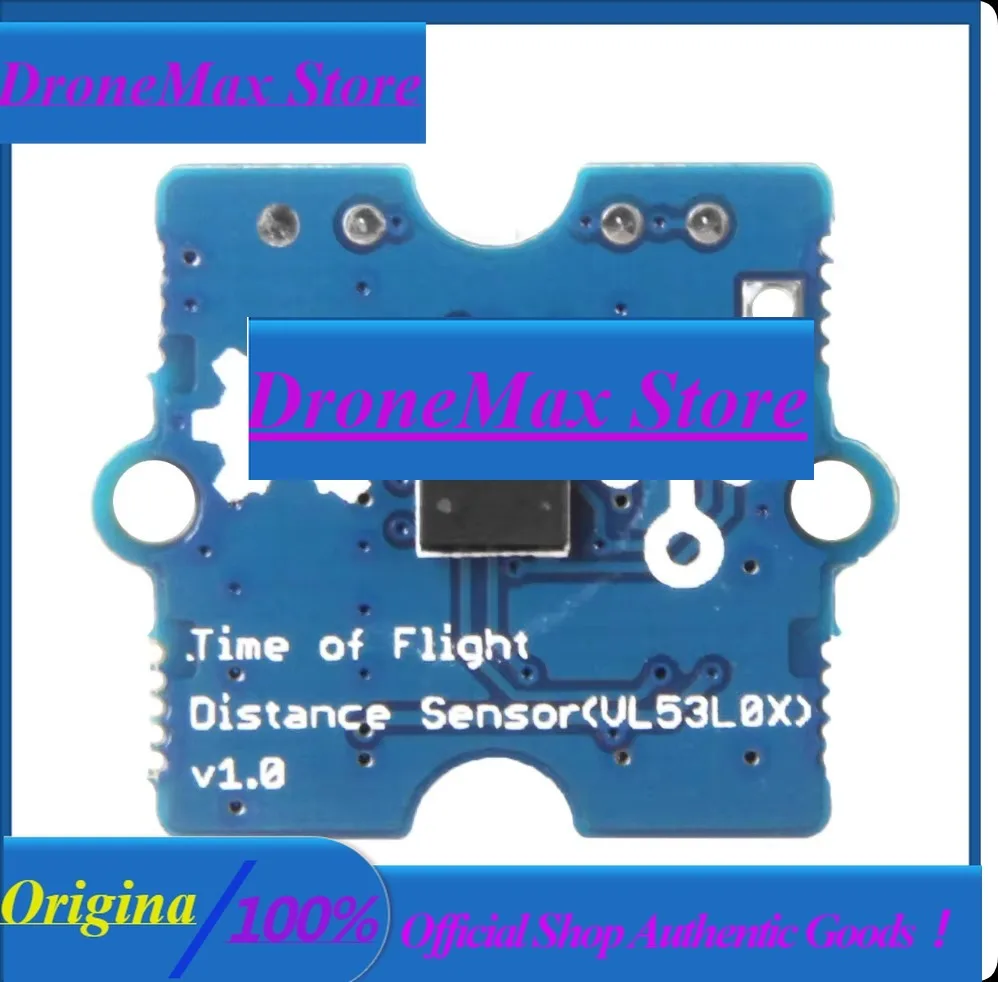 DroMaGrove Laser ToF Distance Sensor VL53L0X - 2m Range, 1mm Resolution, Eye-Safe, For Obstacle Avoidance & Gesture Recognition