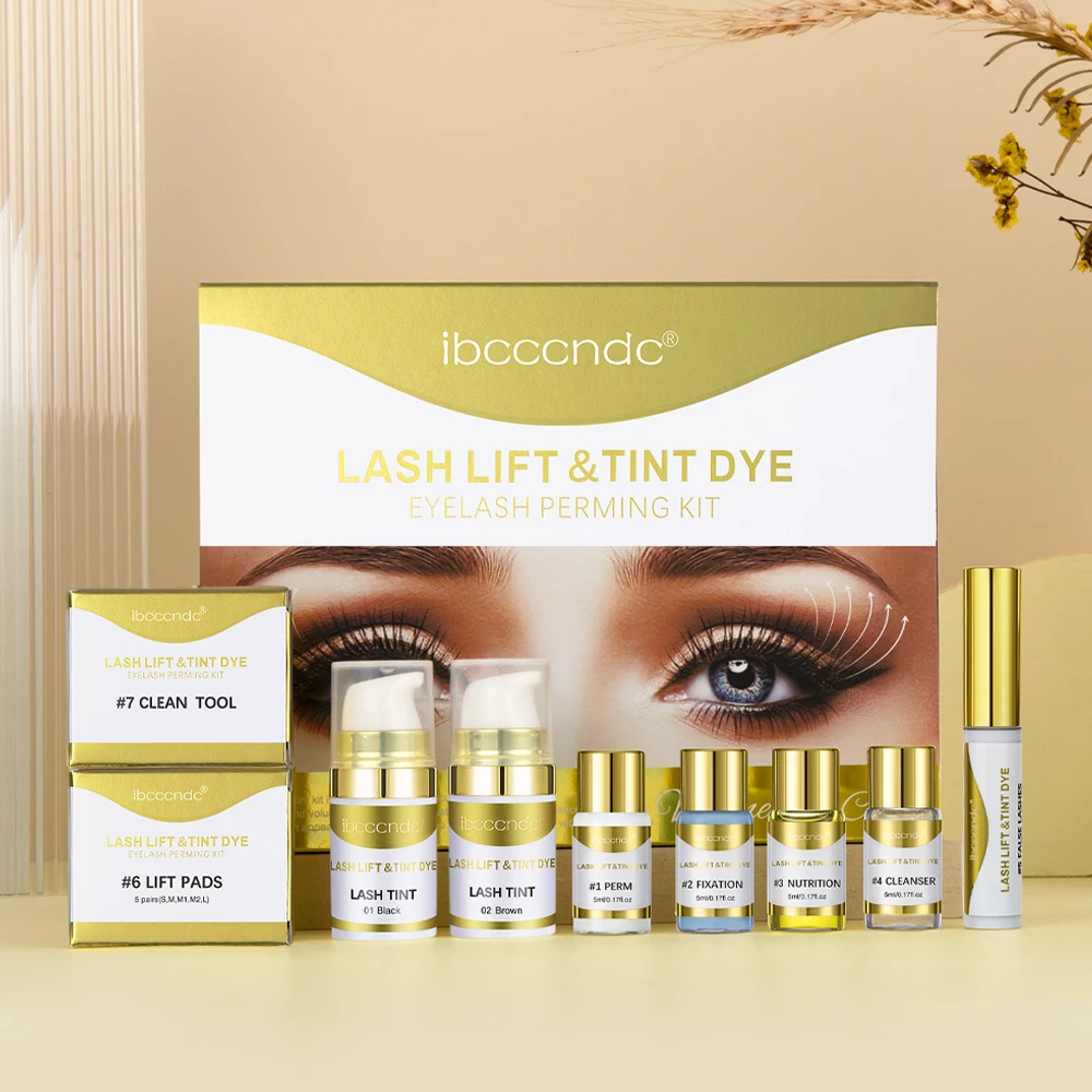 Upgraded Lash Lift & Tint Kit - Eyelash Extension Permanent recension och pris