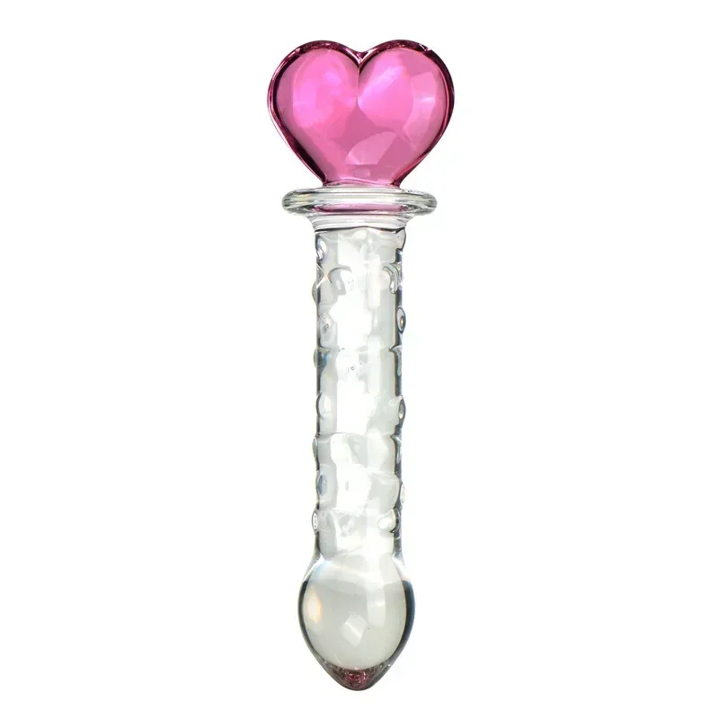 Glass Anal Plug Pleasure Wand Butt Plug SM Sex Products BDSM Fetish Tools Dildo Prostate Massage Vaginal Anus Dilator