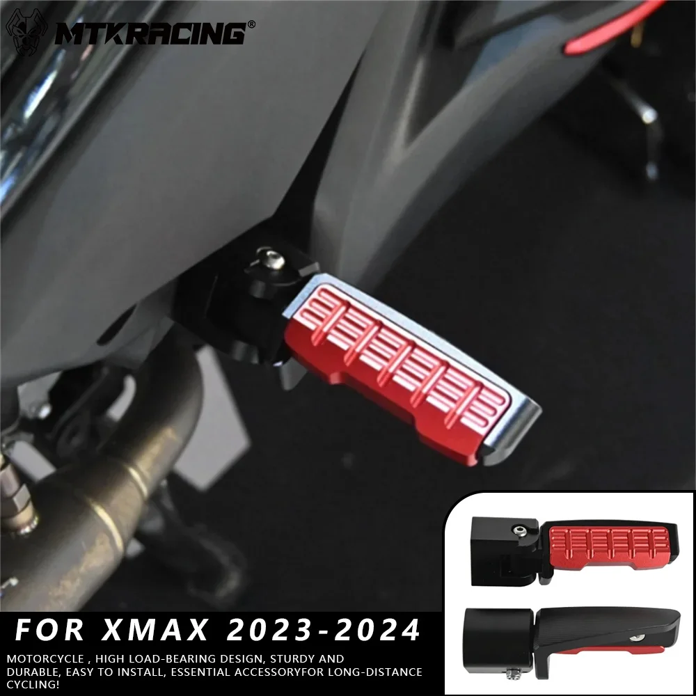 

MTKRACING For YAMAHA XMAX 2023-2024 Motorcycle pedal anti-skid pedal