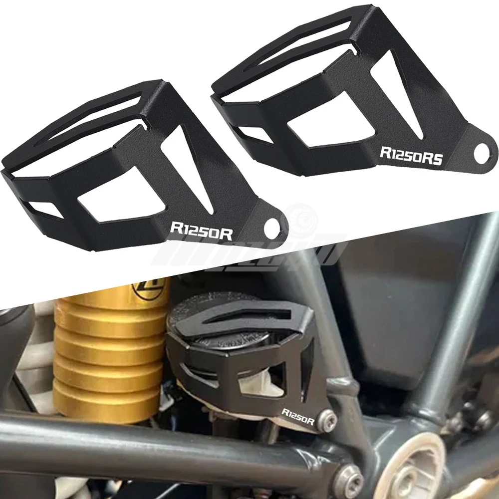 

Motorcycle Rear Cover Brake Oil Reservoir Protective Cover FOR BMW R1250R R1250RS R1250 R RS 2019 2020 2021 2022 2023 2024 2025