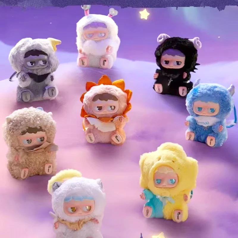 

MINISO Monboo Эмоциональная метеостанция серии — игрушки в слепой коробке с мягкими плюшевыми фигурками из ПВХ, модные подвески для сумок и декор стола