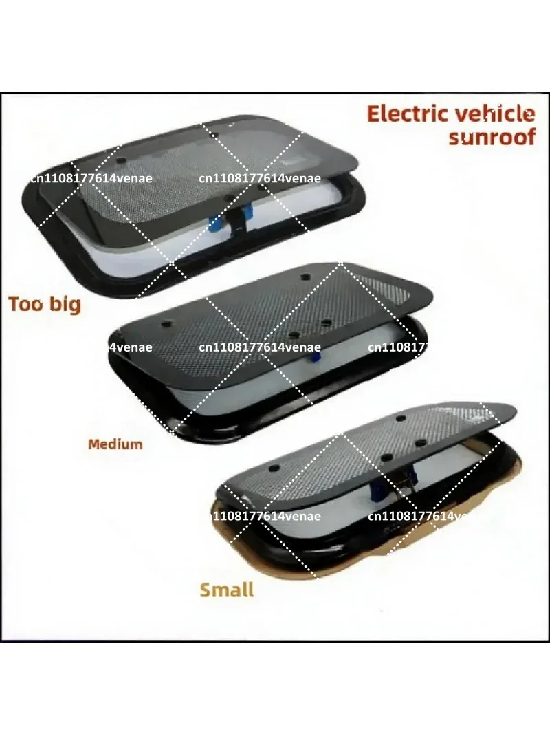 Universal Manual Sunroof for Electric Vehicle Tricycle Car Roof Accessories