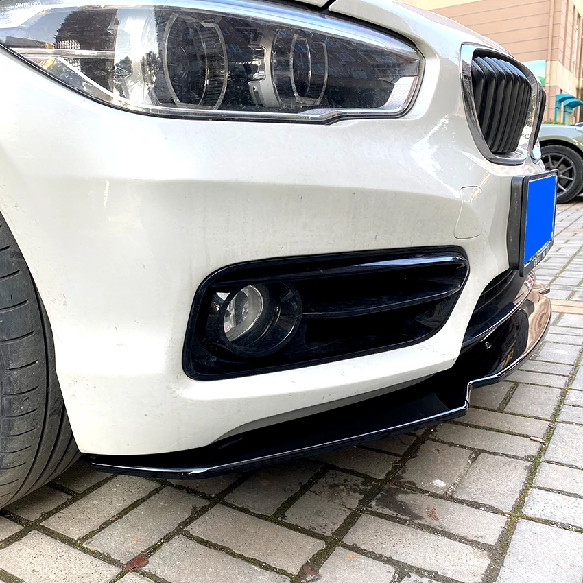 Picture 5: Car Front Bumper Lip for BMW 1 Series F20 F21 116i 118i 120i 2011-2019 Diffuser Spoiler Exterior Car Accessories Afternarket