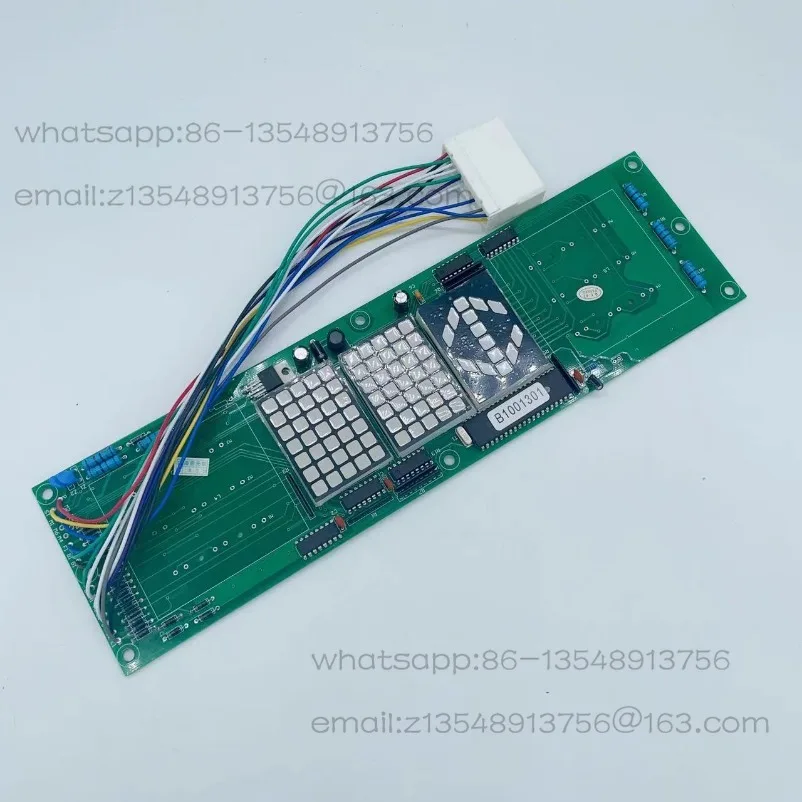 Elevator car inner horizontal head display panel door head car digital display panel 13501441-D automatic rescue