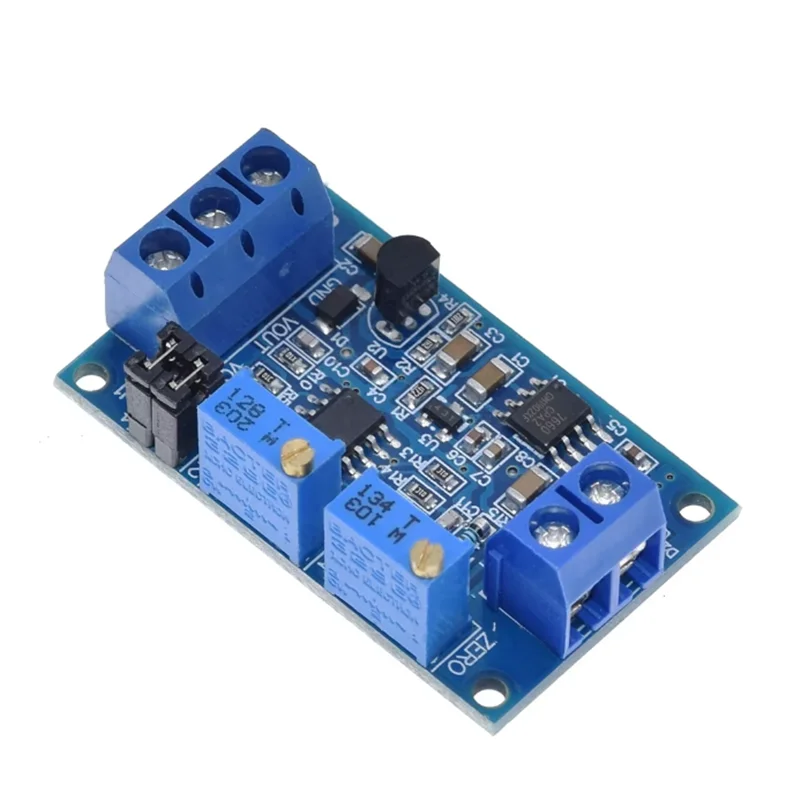 Current To Voltage Module 0 -20mA/4 -20mA to 0- 3.3V/0 -5V/0 -10V Voltage Transmitter Signal Converter Module