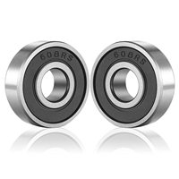 10PCS 608 2RS Ball Bearings – Bearing Steel and Double Rubber Sealed Miniature Deep Groove Ball Bearings