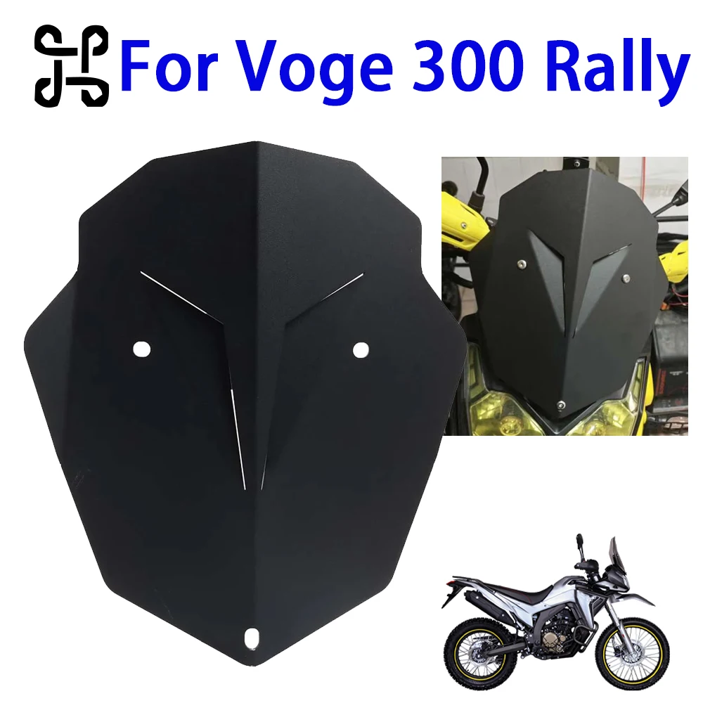 

Motorcycle For Loncin Voge 300 Rally 300 GY 300Rally Windscreen Sun Visor Windshield Wind Screen Deflector Cover Accessories