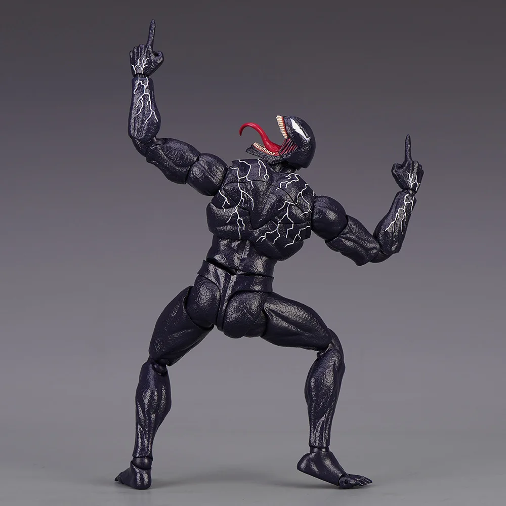 ERSTAUNLICHE YAMAGUCHI Venom Carnage Actionfigur Spider Man Legends Sammlerstück Statue mit beweglichem Gesicht Modellpuppe für Kinder als Spielzeug – Detail 15