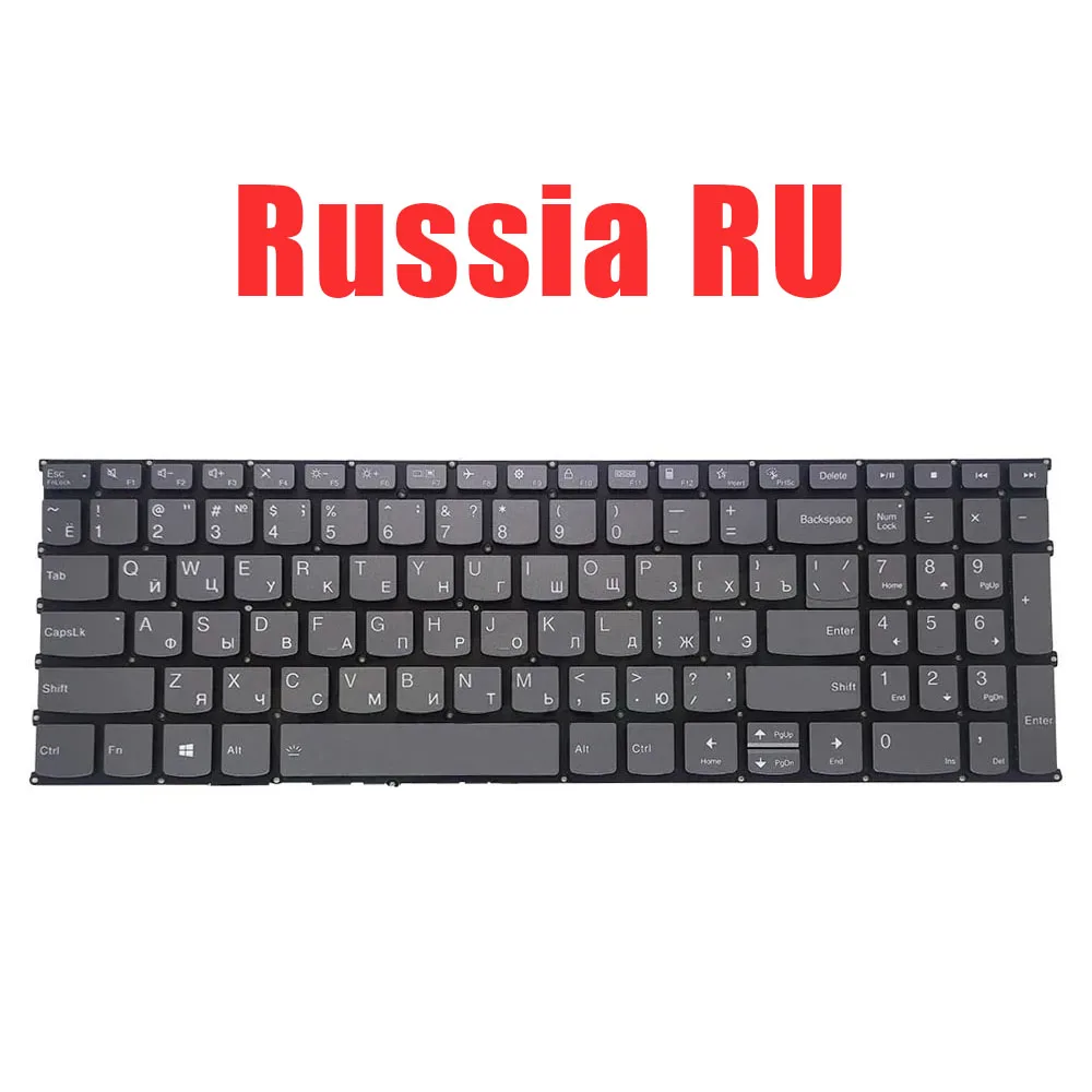 

Laptop Keyboard For Lenovo For Ideapad 5 2-in-1 16IAL10 16AKP10 16IRU9 16AHP9 Slim 5 15IRH9 15IRU9 DE/RU With Backlight New