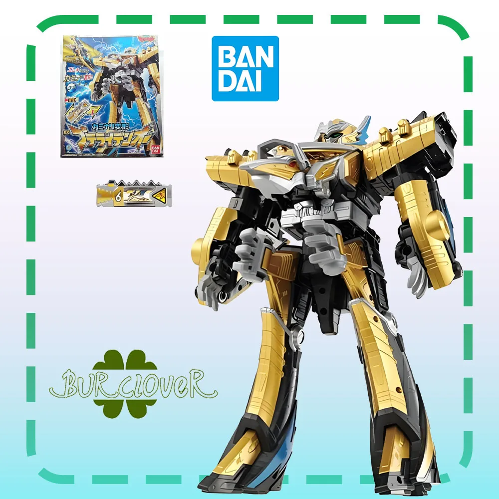 

in stock BANDAI GENUINE Super Sentai DX Equipment Series: The Thunderous Transformation of the Pow Assembly Model Toys gift