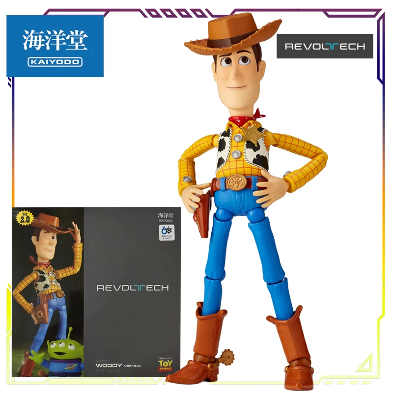 KAIYODO オリジナル REVOLTECH シリーズ バズ・ライトイヤー/クイジ/ウッディ/ザック・キング アクションフィギュア モデルおもちゃ モデル装飾品 ギフト 男の子向け