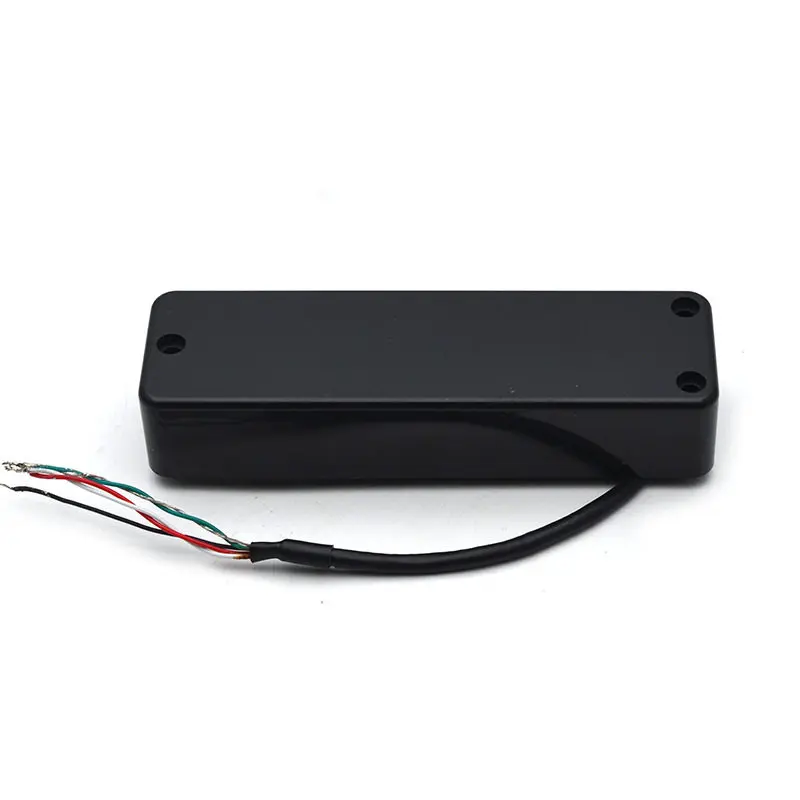 1 Piece 5 String Sealed Electric Bass Pickup 3-Hole High Sensitivity Bass Pickup with Mounting Screws & Springs