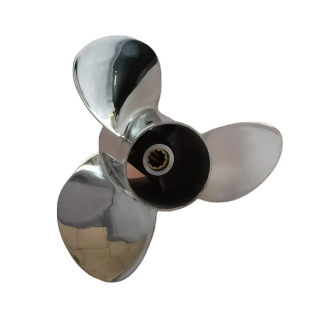 20-30HP 10 1/4X12 Boat Marine Prop Matched For SUZUKI STAINLESS STEEL OUTBOARD PROPELLER