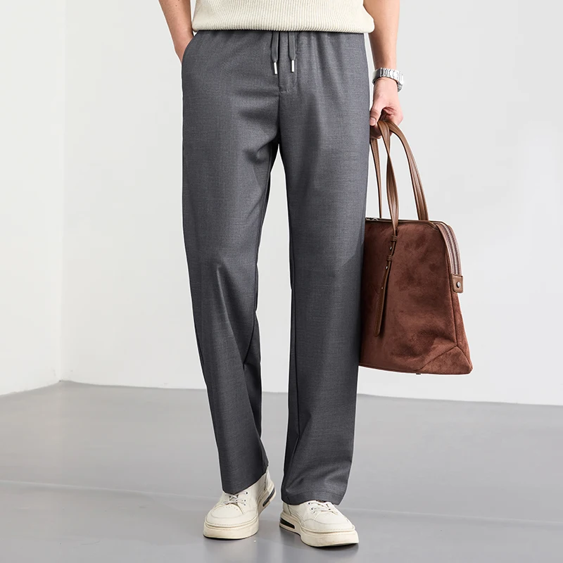 2026 Marken Frühjahr/Sommer Herrenhose aus Lyocell-Leinen – Locker geschnittene, atmungsaktive Freizeithose für Outdoor und Freizeit