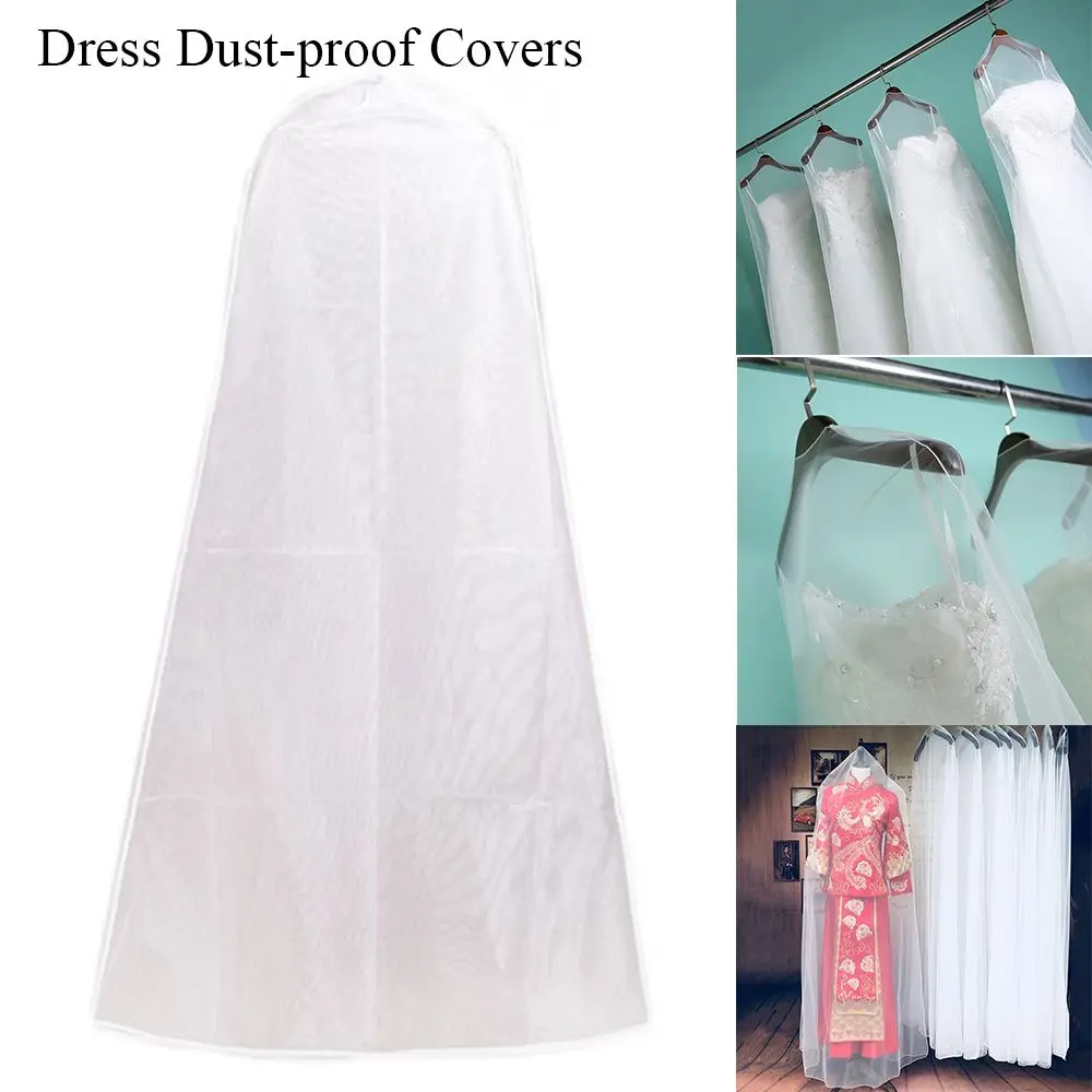 Transparent Household Bride Gown Case Clothing Cover Storage Bags Dust-proof Covers Wedding Dress