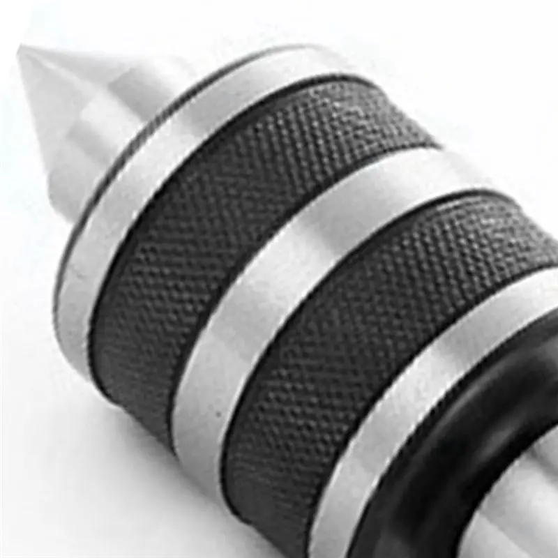 B62B MT3 Precision Live Center, 2pcs Revolving Center for Lathe, Bearing Steel Dual Knurling Design High Precision Tooling for