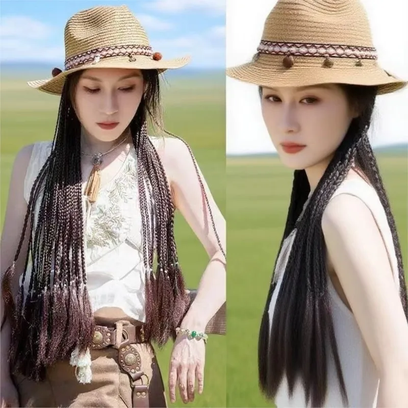 A new style of ethnic-style travel and photography hat
