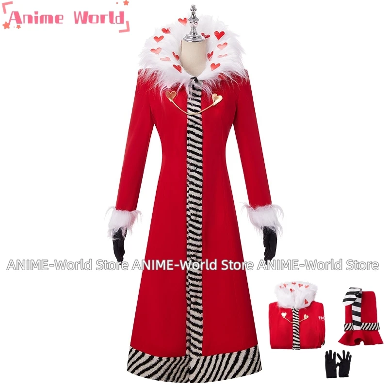 《Custom Size》Valentino Cosplay Costume Adult Outfit Halloween Carnival Party Clothes With Hat