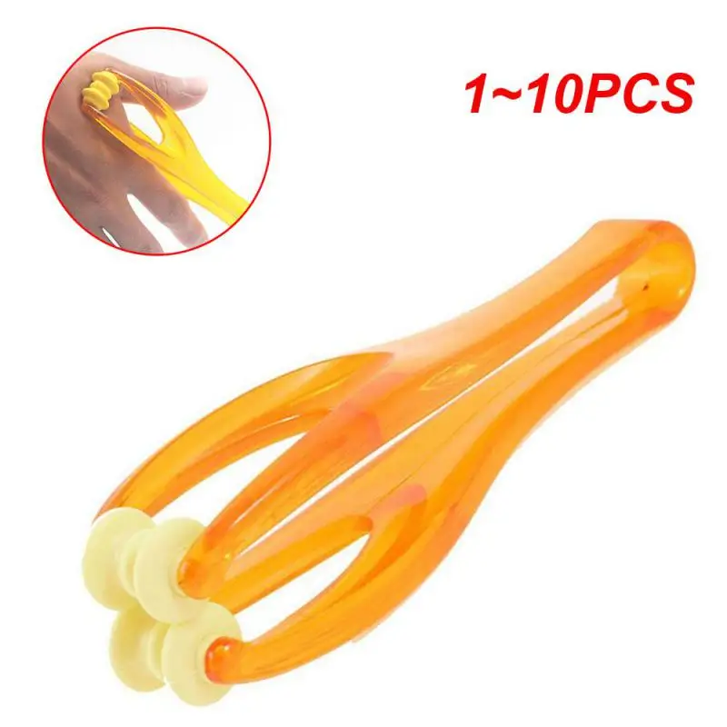 1~10PCS Rollers Hand Finger Massager Relax Blood Dual Roller Rolling Finger Joint Massage Muscle Relaxation Tool Foot Massager