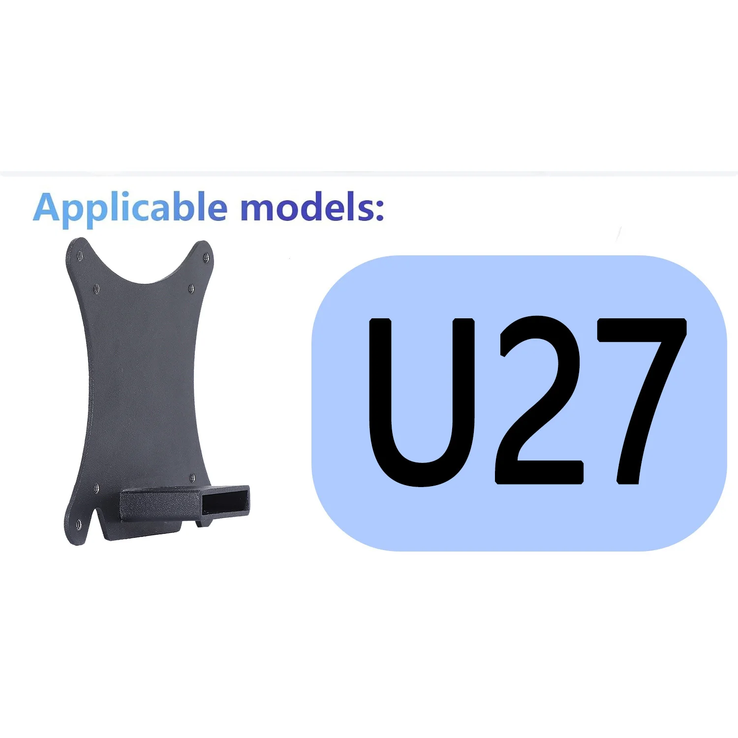

New VESA Adapter for HP U27 4K Wireless Monitor by Mount Bracket for VESA 75x75 & 100x100 Monitors Arms