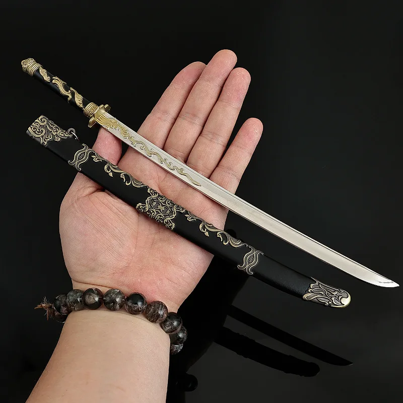 28 ซม./11.02in การฝึกอบรมดาบอาวุธ Props Eternal Night Star River เกมอุปกรณ์ต่อพ่วง Party Supplies ของเล่นเด็กสะสมเครื่องประดับ