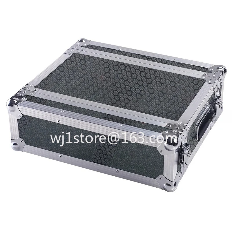 2U Microphone Air Case Receiver Effect Device Peripheral Equipment Storage Case Microphone Chassis Aluminum Alloy