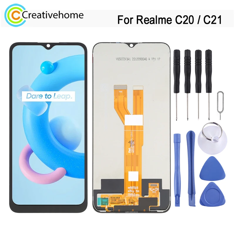 

6.5-inch LCD Screen For OPPO Realme C20 / C21 RMX3063 RMX3201 LCD Display and Digitizer Full Assembly Repair Spare Part