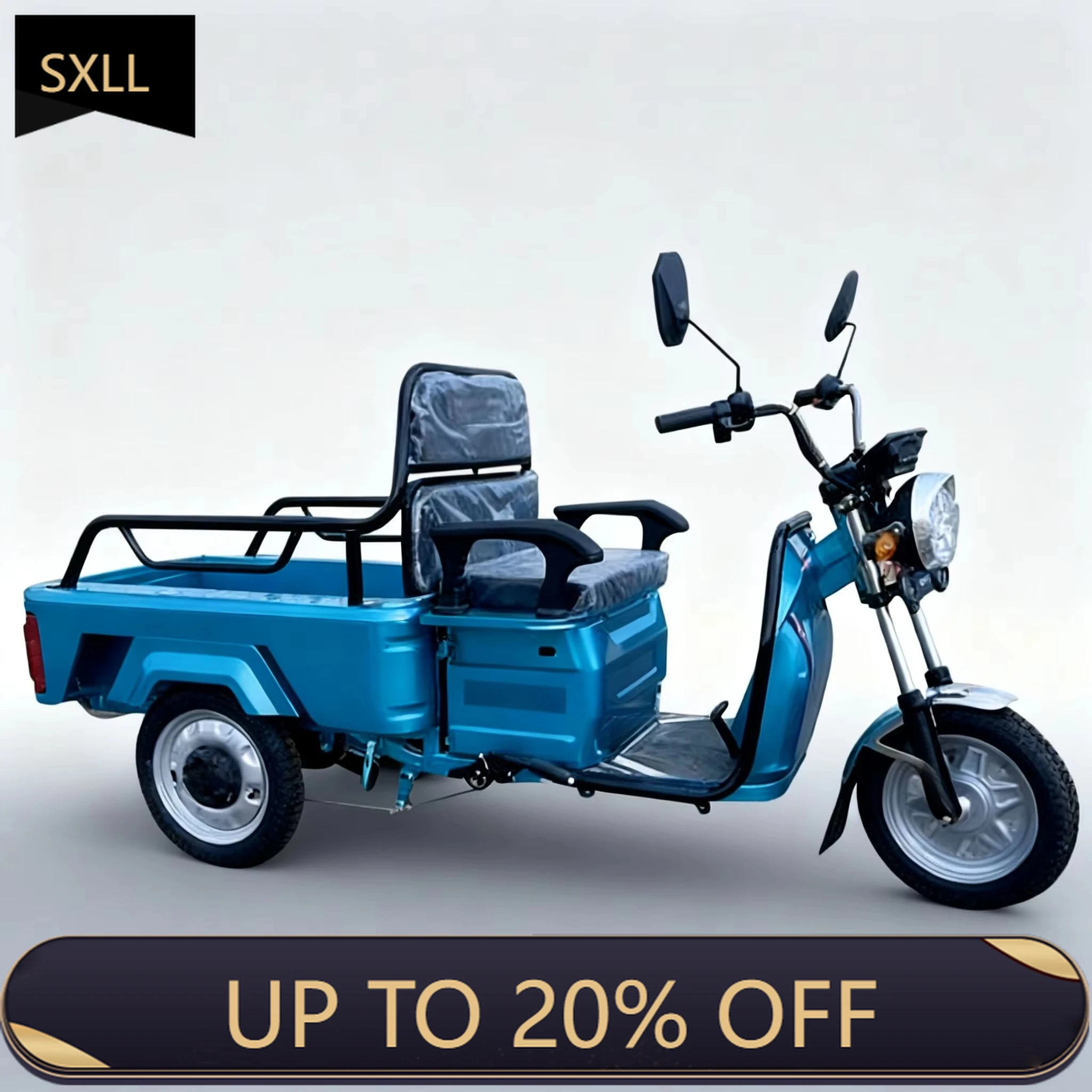 

Новый электрический трицикл SXLL, экологичное средство передвижения, легкий и удобный грузовой трицикл.