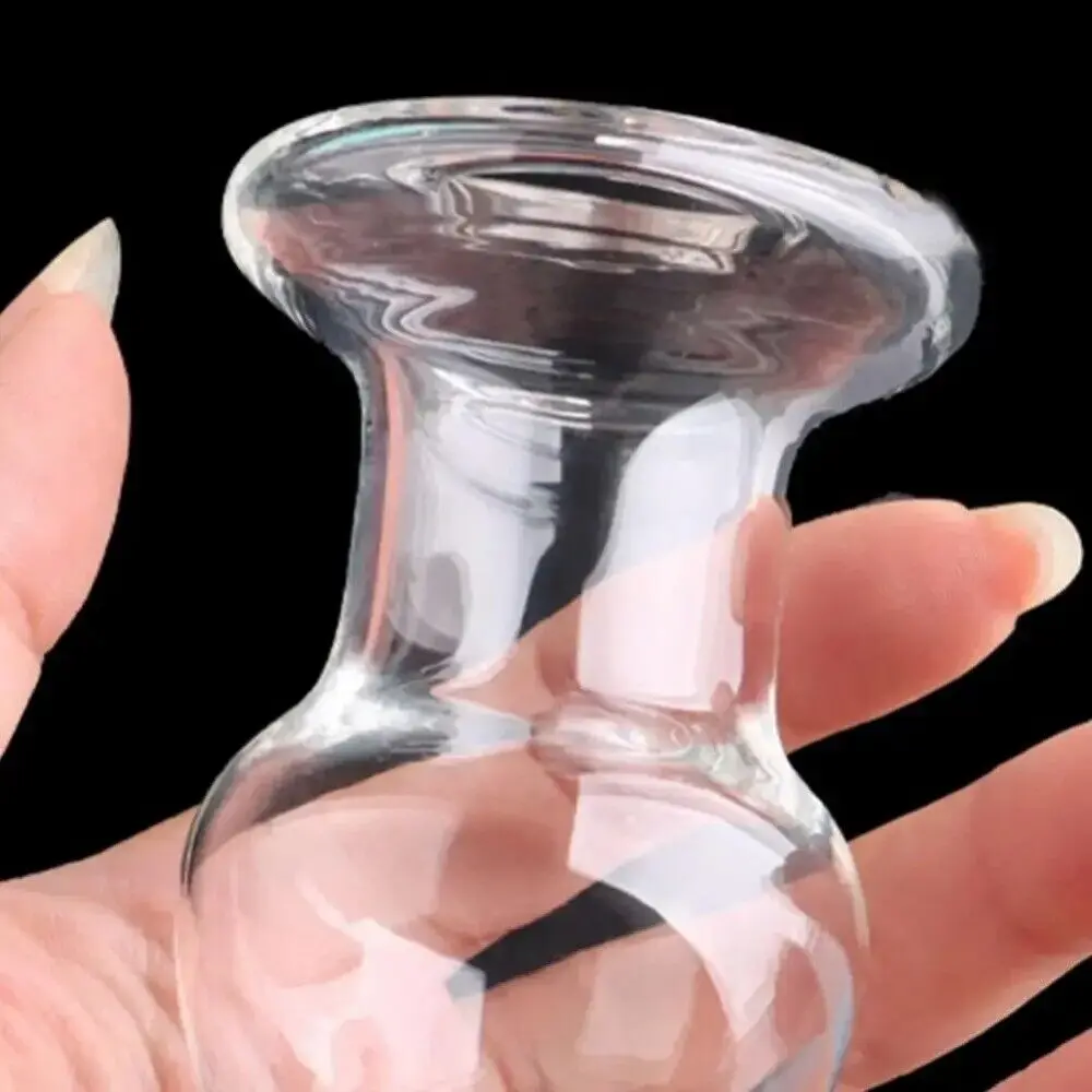 Hollow Silicone Gourd Transparent Anal Plug for Peeping Anal Dilator Dildo Homosexual Male Masturbation Adult Sex Toy Butt Plug