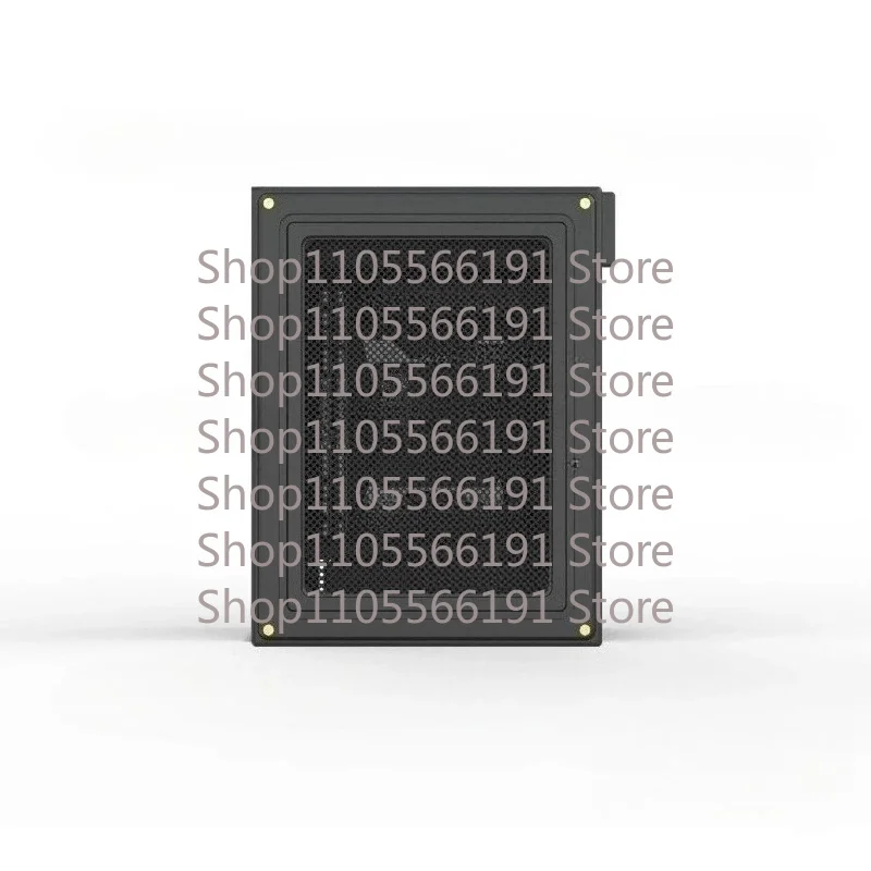 2024 New Tiny4 4L Pure Aluminum CNC ITX Case Half Height Double Slot Direct Insert Tool Card Chassis