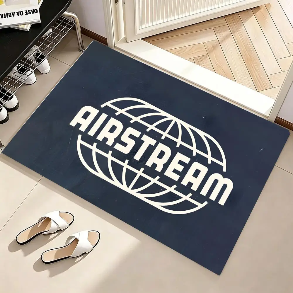 Alfombra Airstream, alfombra de franela acogedora, suave y gruesa, antideslizante, para sala de estar, dormitorio, cocina, decoración