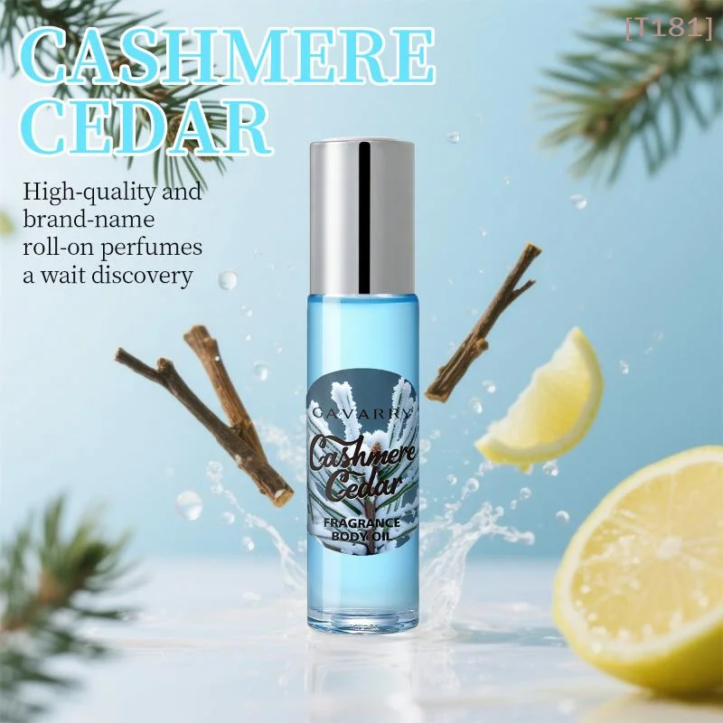 

10ml Velvet Cedar Roll-On Fragrance Oil Long Lasting Women's Fragrance Body Oil Portable Mini Fragrance For Daily Use