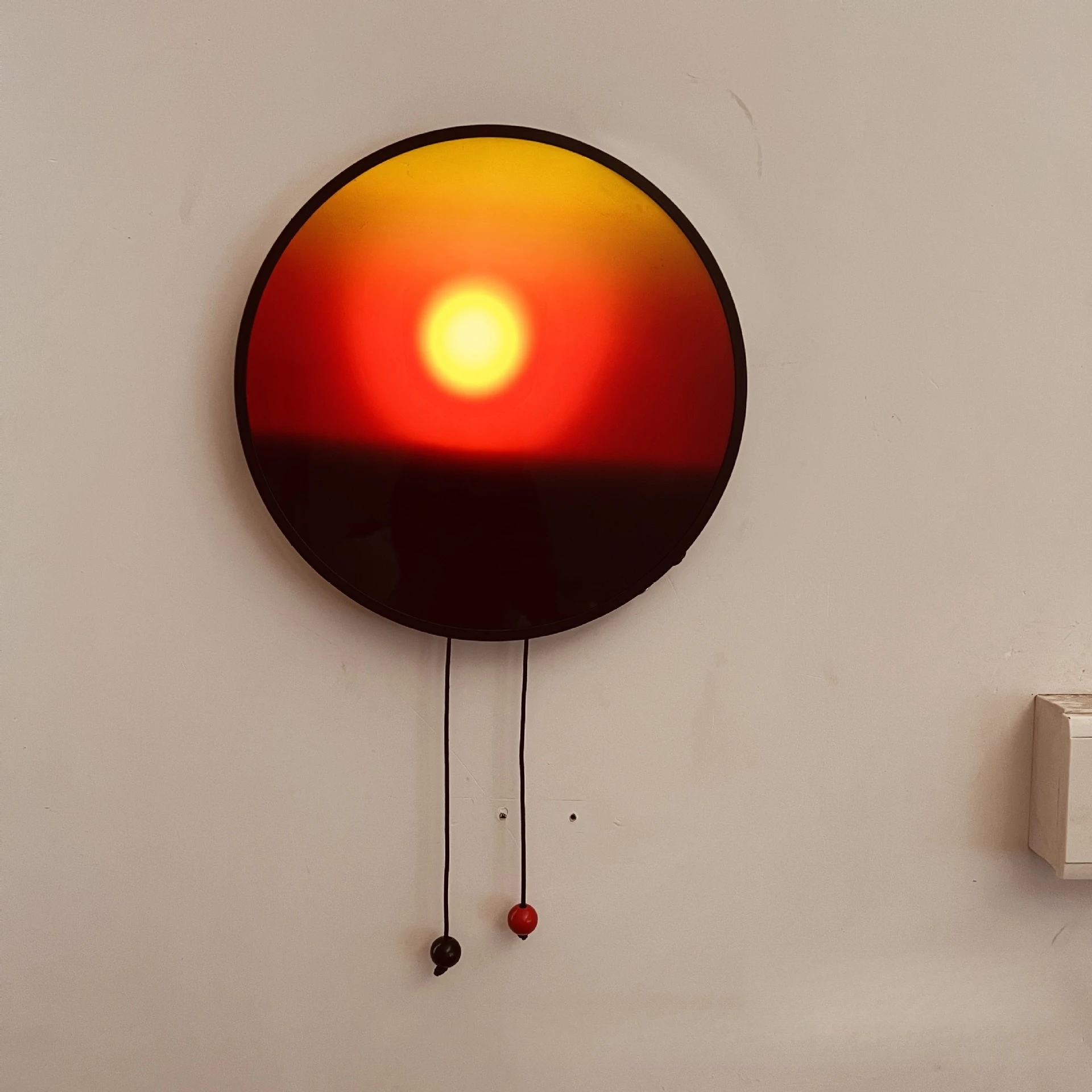 2026 Lift Wireless Rechargeable Sunset Wall Lamp Basic Creative Equipment For Home Bedroom Living Hall Decor
