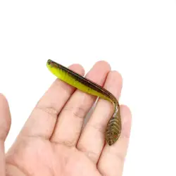 DUODUOYU 6PCS TPE  Floating Fishing Soft Lure 2.3g/85mm  Wobblers Swimbait Silicone Baits Bass Perch Lure Artifical Bait Tackle