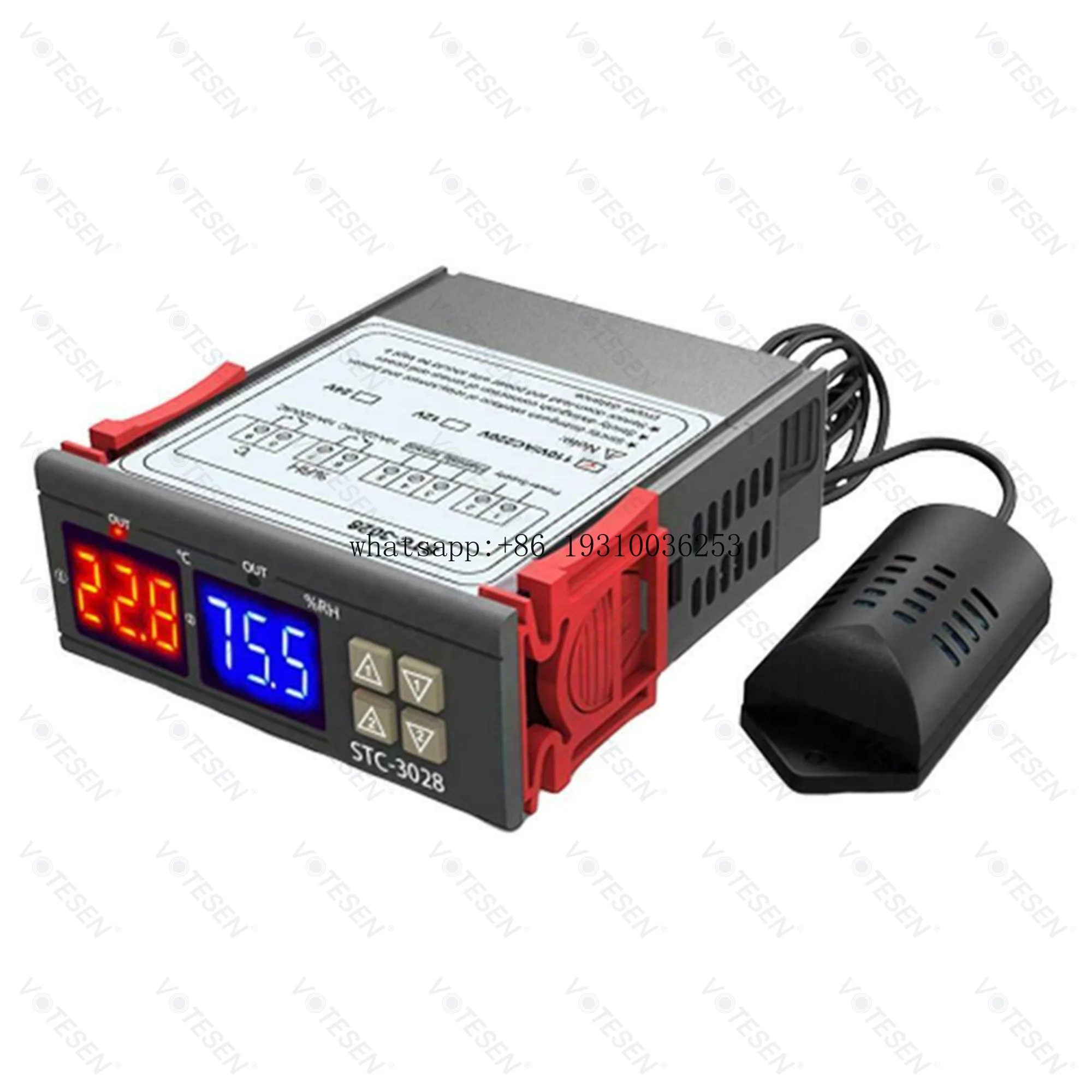

STC-3028 Temperature And Humidity Controller Thermostat For Incubator, Reptile, Greenhouse, Aquaculture
