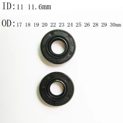 1 2 3 4 5PCS 11.6X24X5 11.6X24X10 11X17X4 11X19X5 11X20X4 11X23X8MM NBR Shaft Skeleton Oil Seal TC Nitrile Rubber Ring Gasket