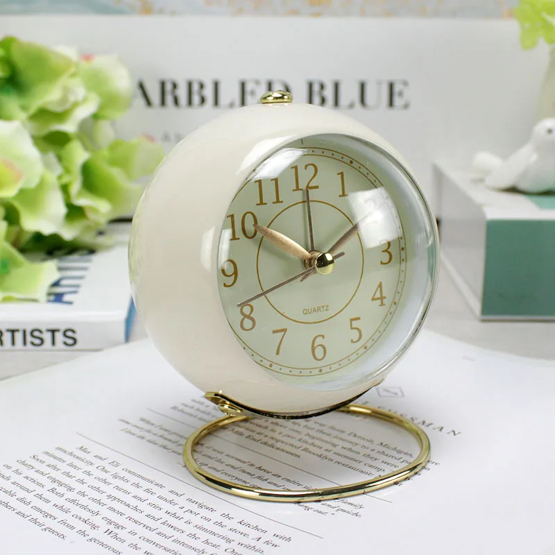 

Factory Wholesale New Personalized Fashion Creative Small Alarm Clock Amazon Hot Products Cartoon Children's Home