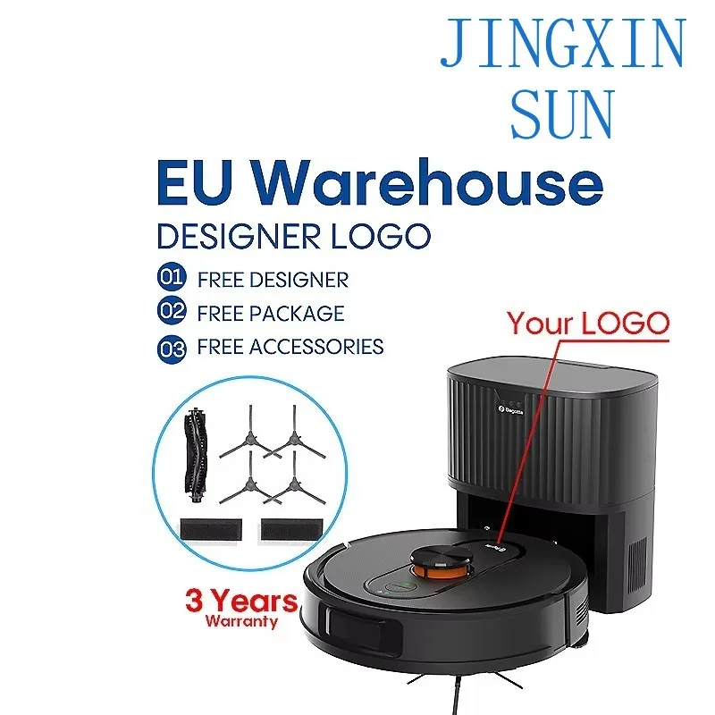 Multifunctional floor house cleaning drag self-emptying trash can cleaning aspirator robot vacuum cleaner