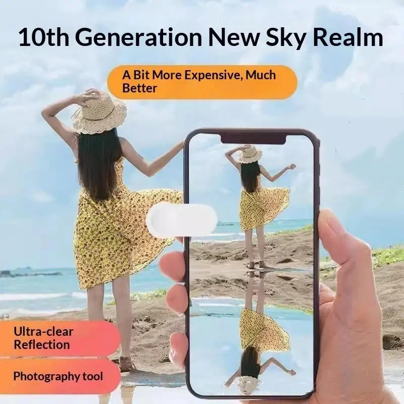 Smartphone Camera Mirror Reflection Clip Kit For All Phone Models Perfect Tool