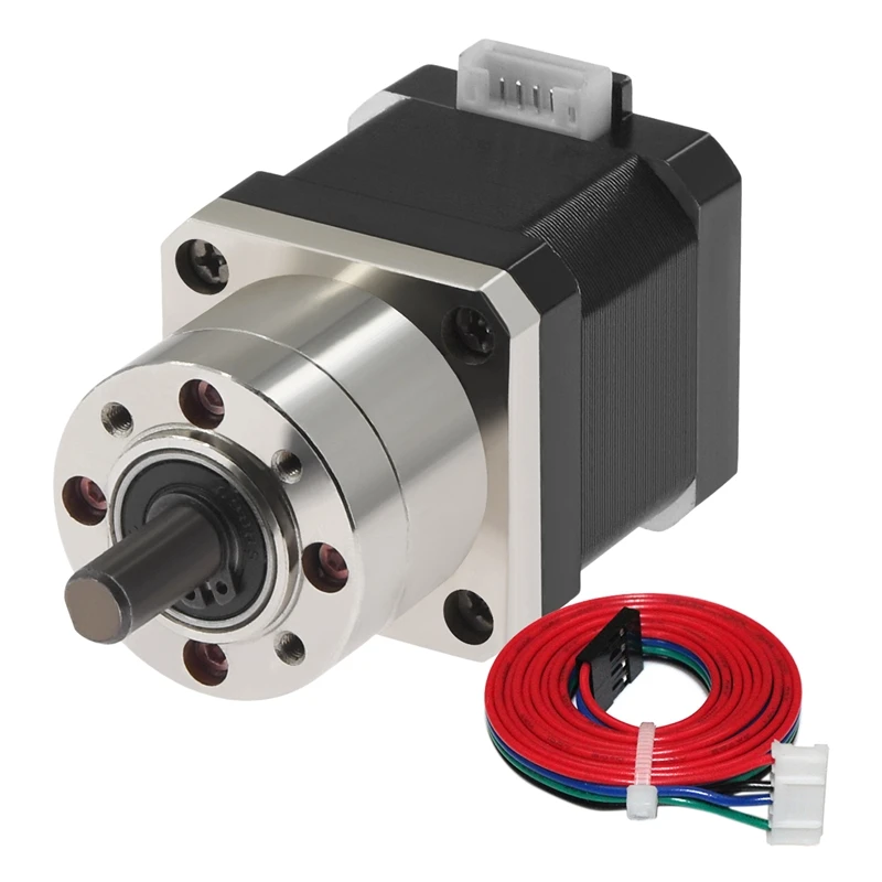 

42 Planetary Stepper Gear Motor 17HS4401S-PG518 H40mm 5.18 Reduction Ratio Hybrid Two-Phase Reducer Motor