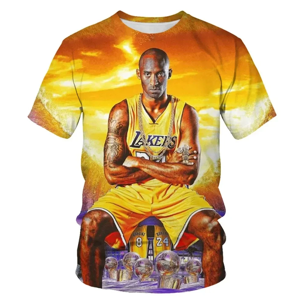 New Summer Basketball 3d Printed T-Shirts Men and Women Universal Wear Casual T-shirt for Full Size  Tops Sports Tees shirt