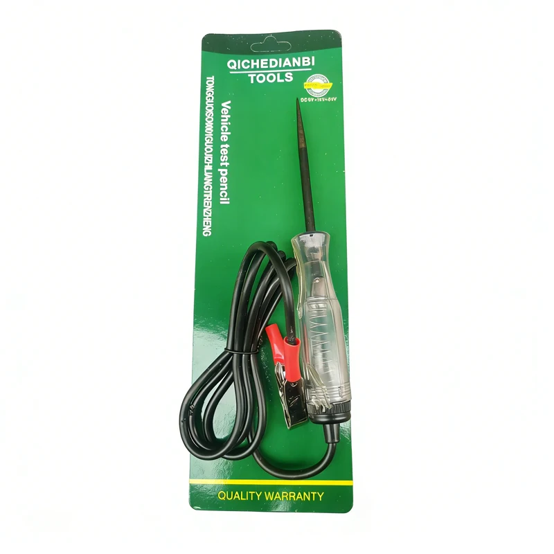 Auto 6V 12V 24V DC Car Truck Voltage Circuit Tester Car Test VoltMet Long Probe Pen Light Bulb Automobile Maintenance Tools view 3