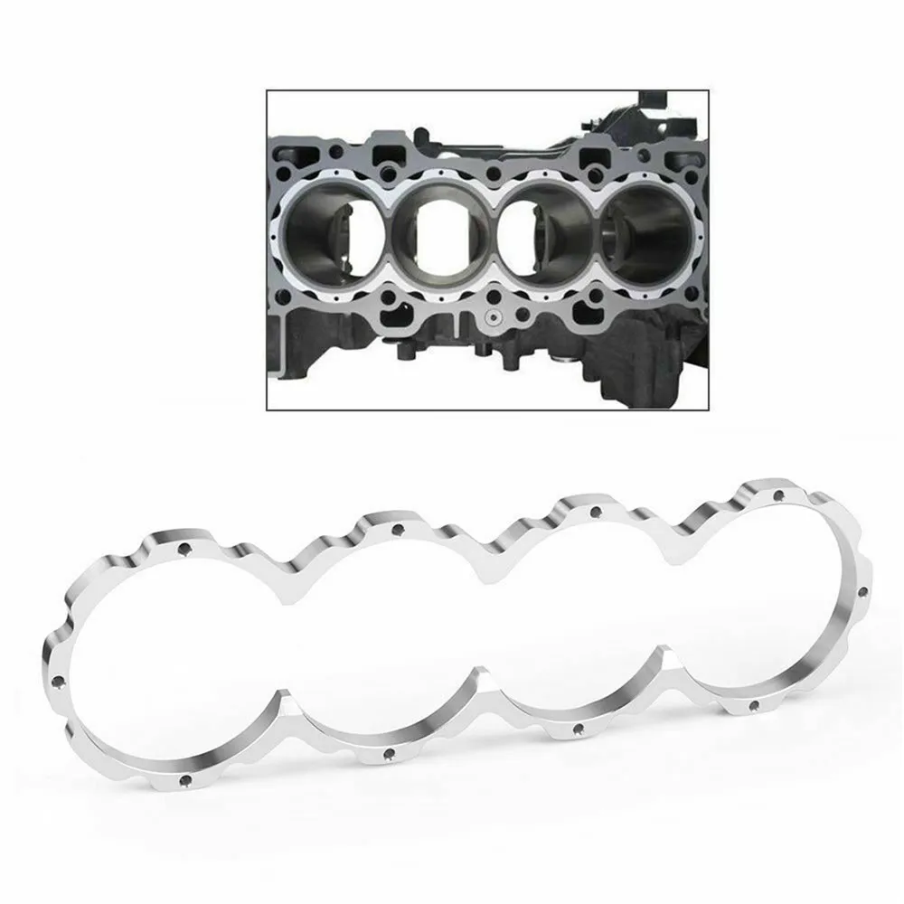Block Guard Engine Block Protection Pad for B16 B18 B16A B18A B18C LS GSR Type-R VTEC Aluminum CNC Auto Performance Part