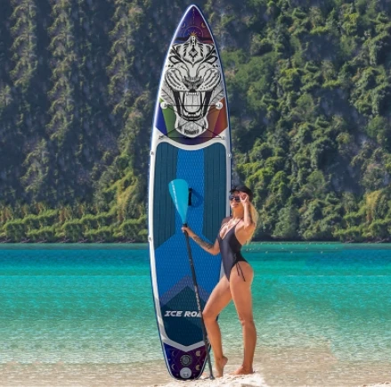 SUP Inflatable Paddle Standing Paddle Single Double Rowing Water Skiing Online Celebrity Surfboard Water Sizing Board