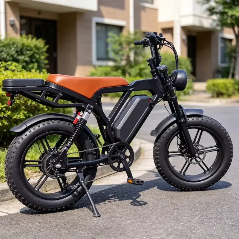 500W Brushless Motor Electric Bike 48V 15Ah Battery Adult E Bicycle Urban Commuter City Cycling Scooter For Elderly Men Women