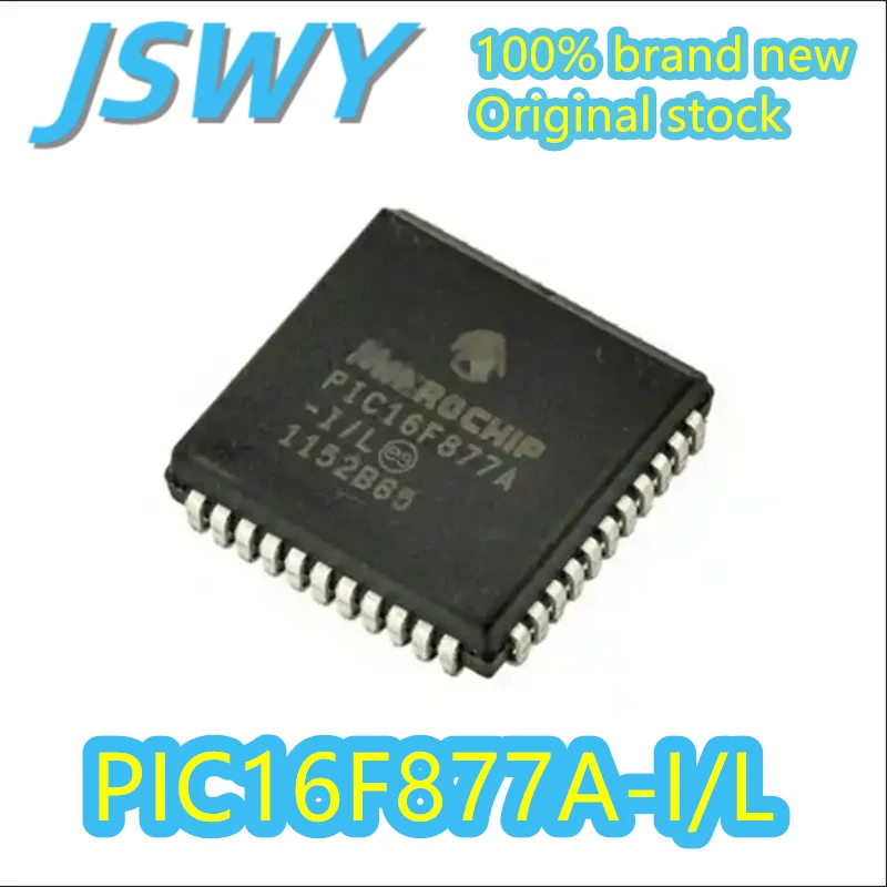 

(1/10 pieces) PIC16F877A-I/L PIC16F877A PLCC44 New original microcontroller IC Spot delivery fast