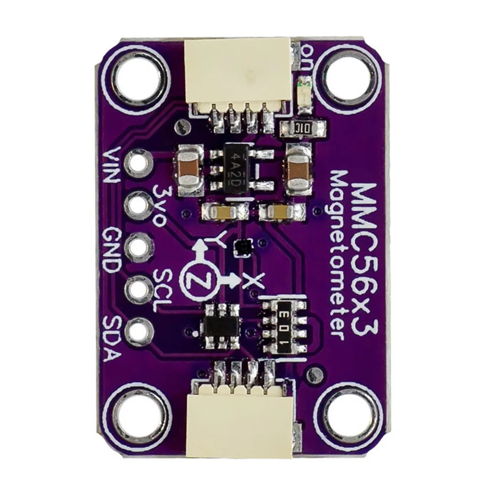 MMC5603 Triple Axis Compass Magnetometer Sensor Module Three Axis Magnetic Field Module Materiale for STEMMA QT/Qwiic